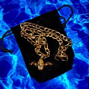 Rare-Romance Fallen Angel Heavy Figaro Chain